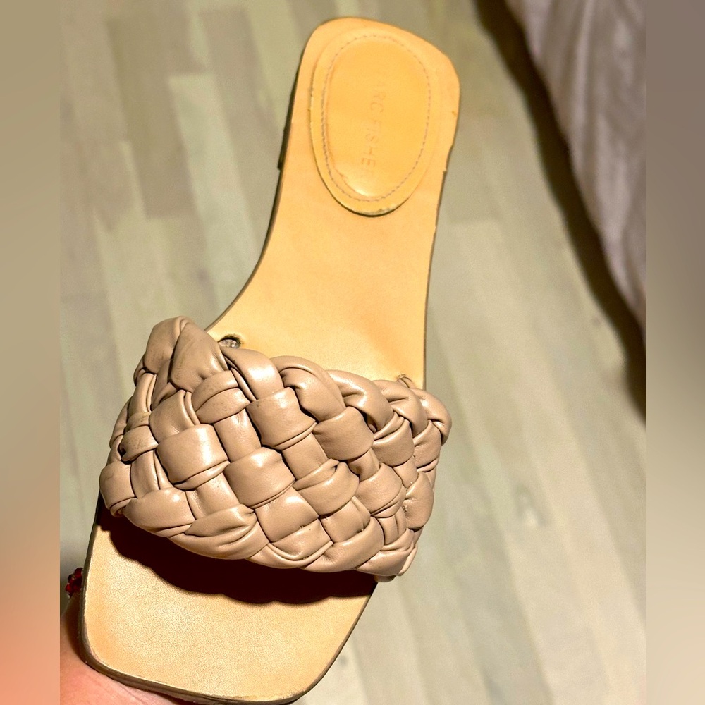 Marc Fisher Nude Sandals Size 8
